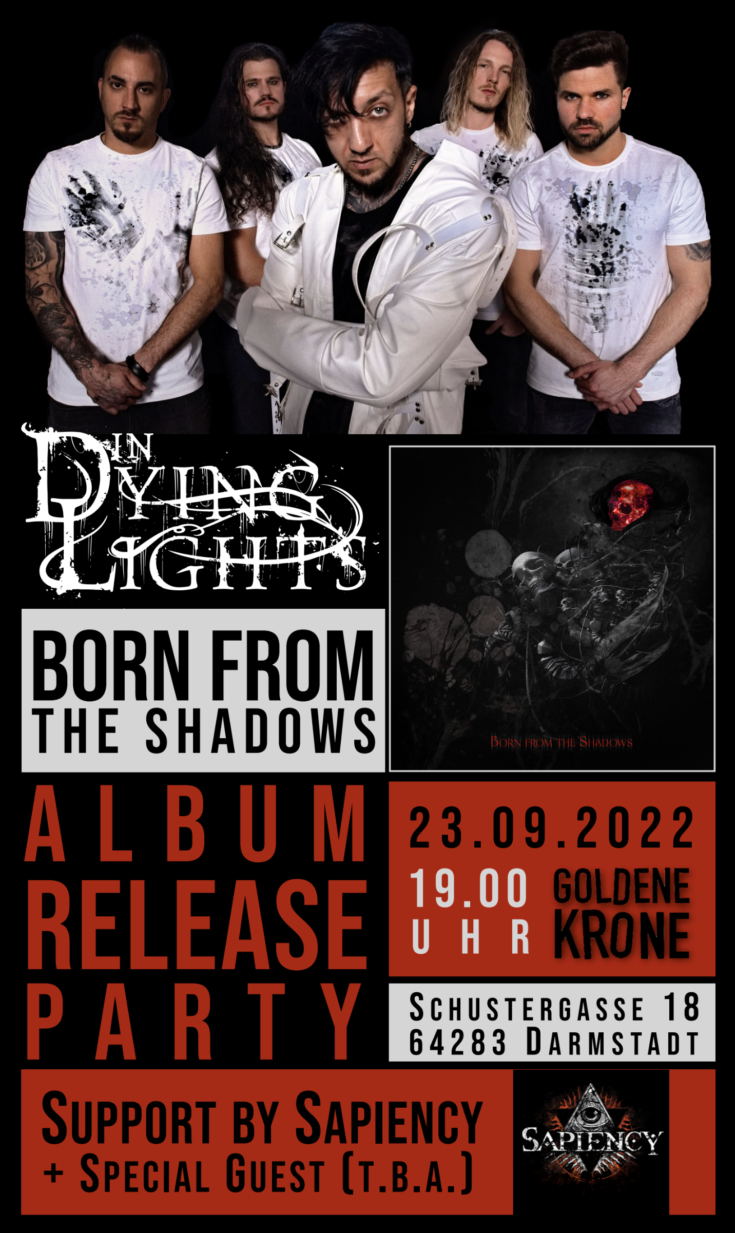 In Dying Lights (Album Release Party) + Special Guest
