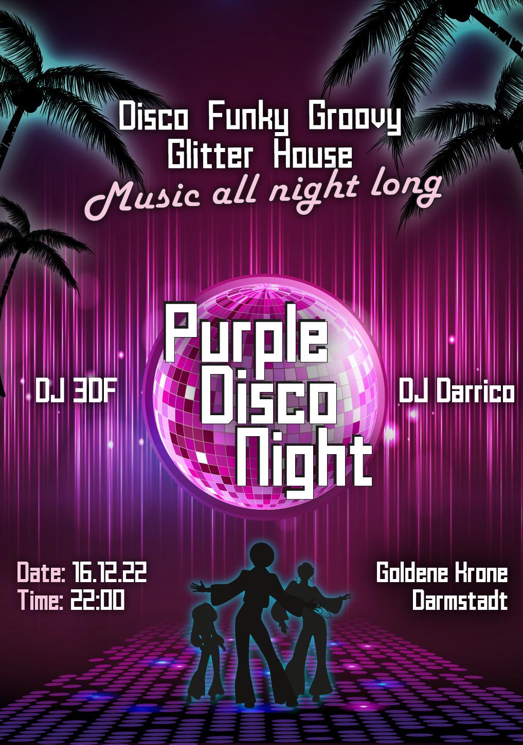 Purple Disco Night