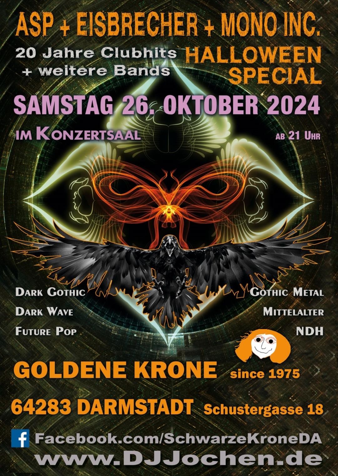 ASP+ Eisbrecher+ Mono INC. Halloween Special