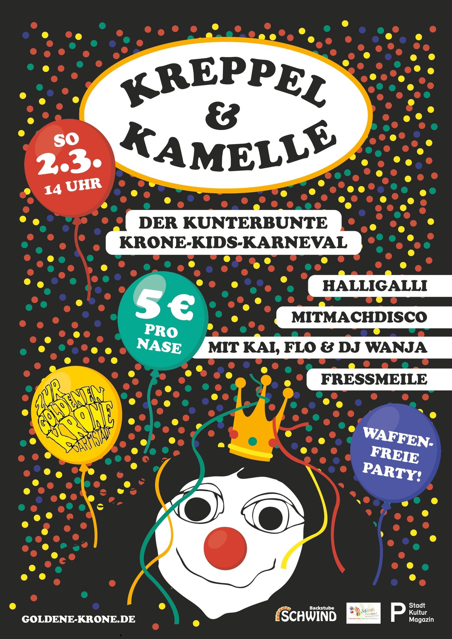 Kreppel & Kamelle (14 Uhr!)