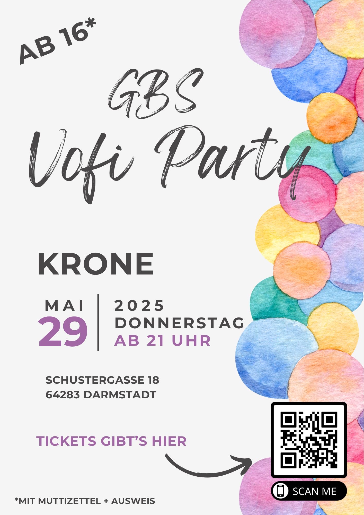 Vofi-Party: Abi 2025 – GBS