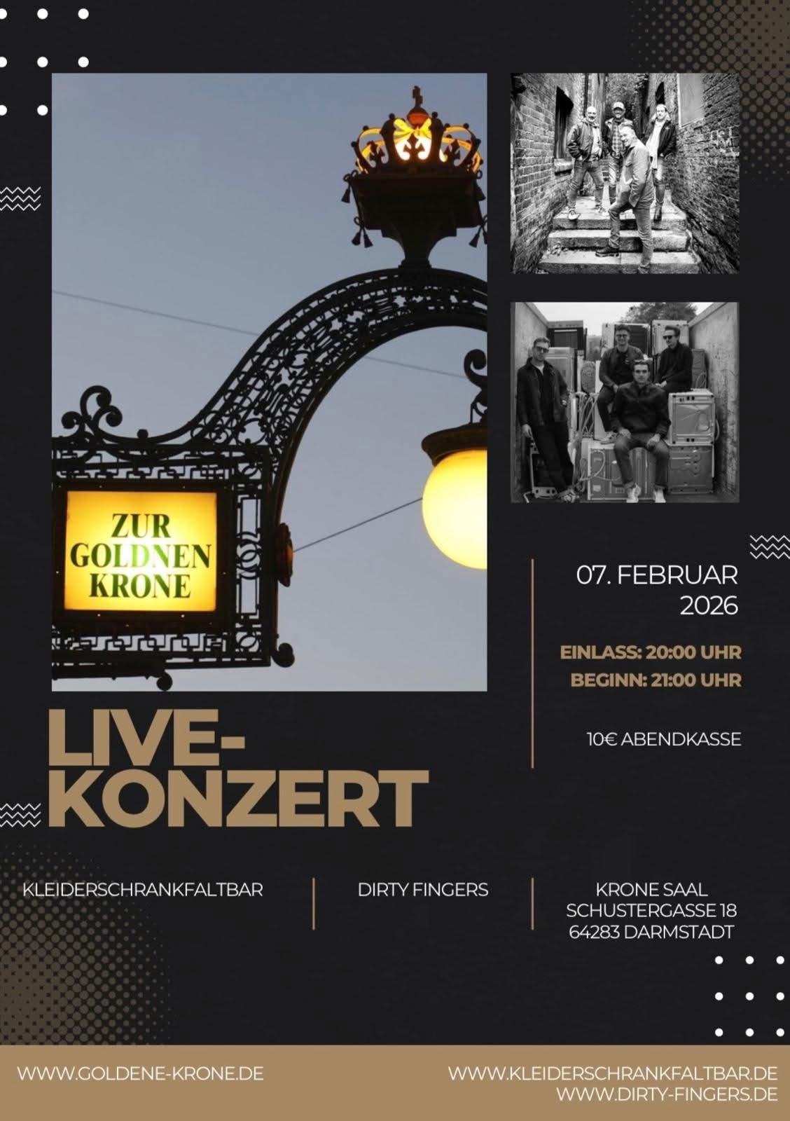 Kleiderschrankfaltbar + Support: Dirty Fingers Kleiderschrankfaltbar + Support: Dirty Fingers