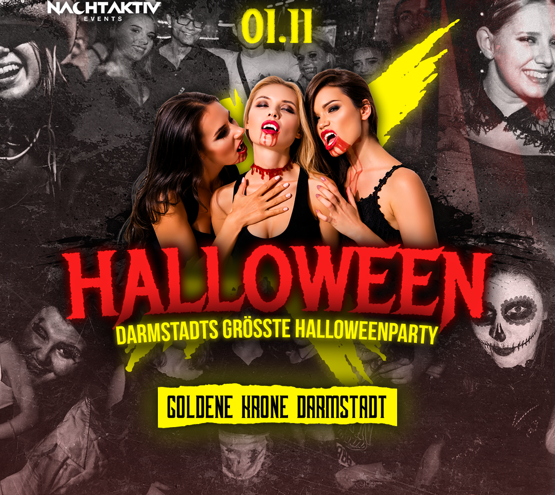 Nachtaktiv: Darmstadts größte Halloweenparty