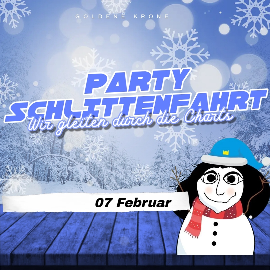 Partyschlittenfahrt