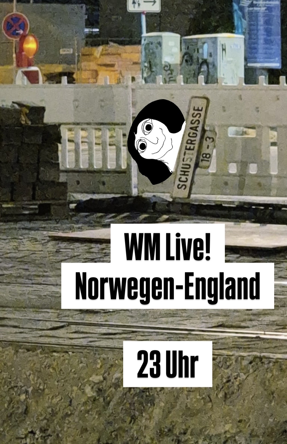 WM live: Norwegen-England