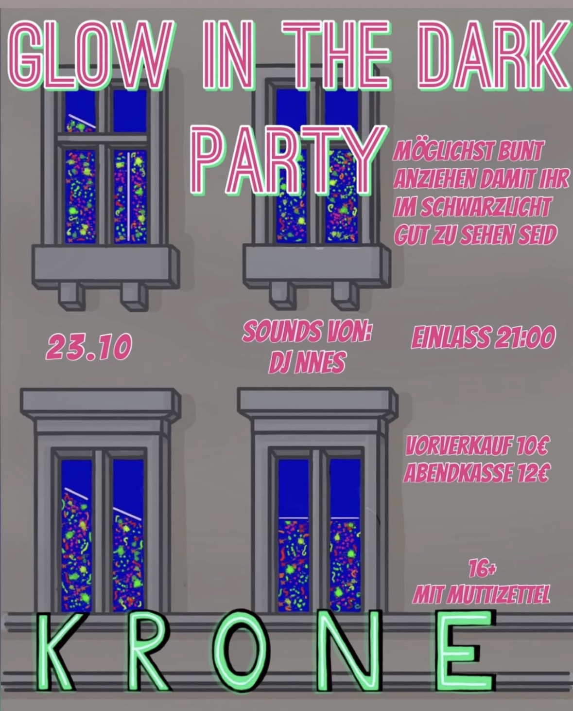 Glow In The Dark Party