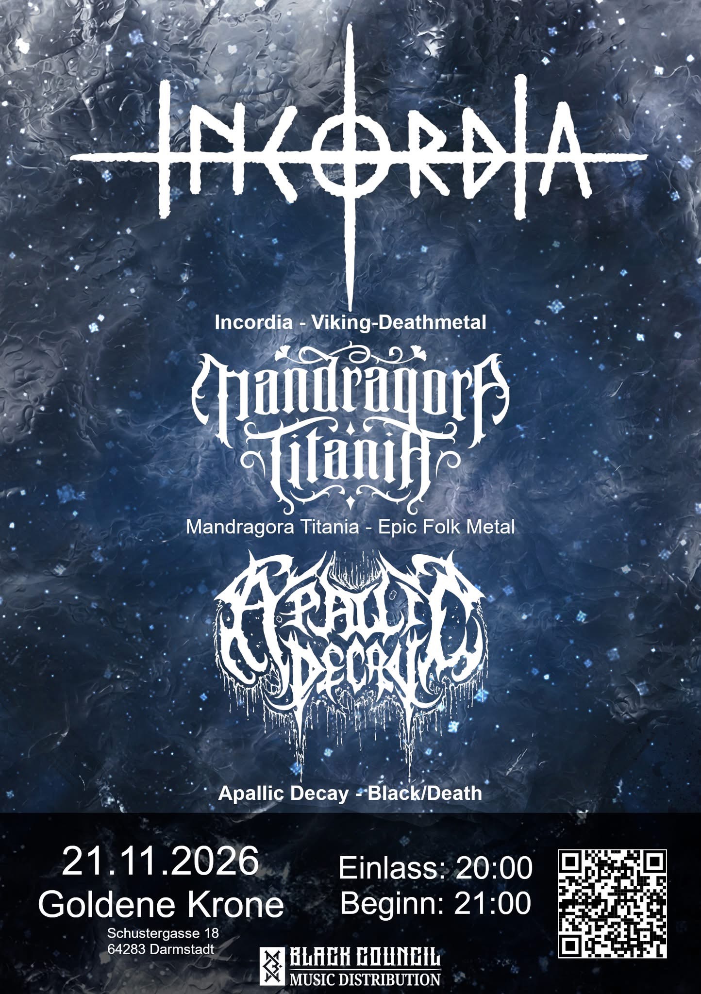 Incordia + Mandragora Titania + Appalic Decay