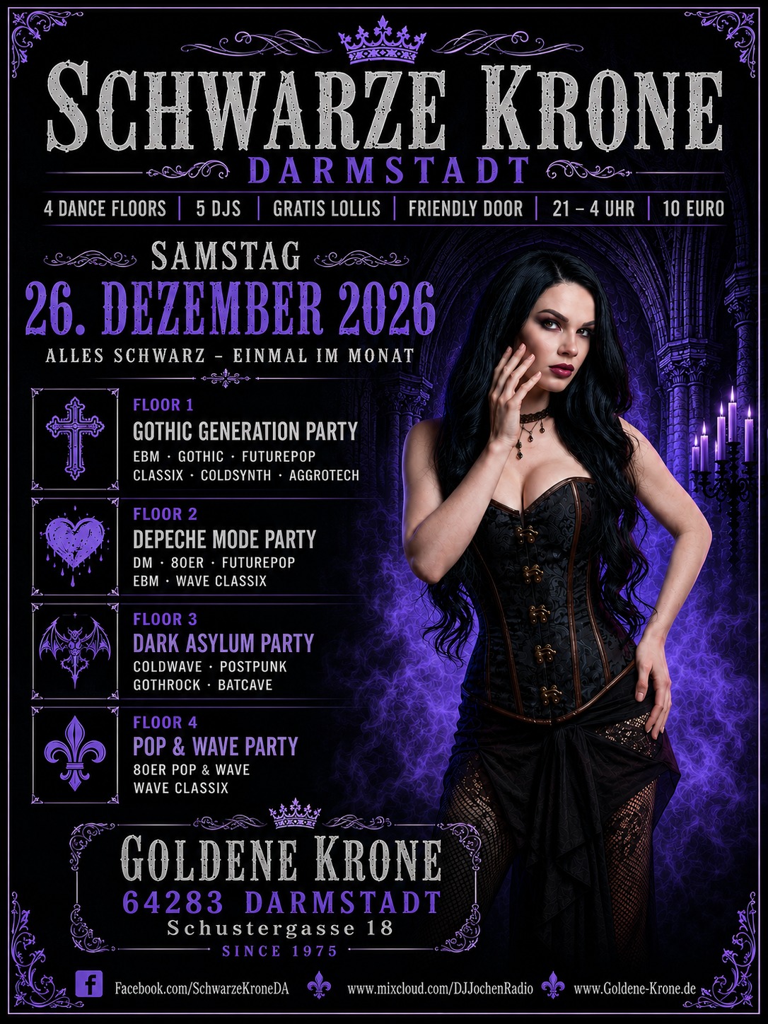 Schwarze Krone